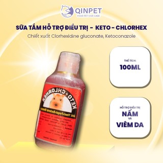 Sữa tắm điều trị Nấm - Viêm da - Ghẻ | dành cho chó mèo 100ml