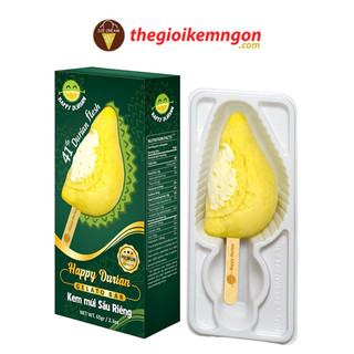 Kem múi sầu riêng Happy Durian Gelato (65g)