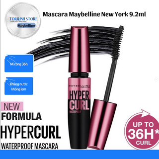Mascara Maybelline New York Hyper Curl Waterproof Chuốt Mi Đen 9.2ml
