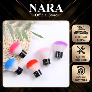 Chổi Phủi Bụi Nail Cán Ngắn - Cọ phủi Bụi Nail nhỏ gọn - Chổi phủi Bụi Nail chuyên Dụng
