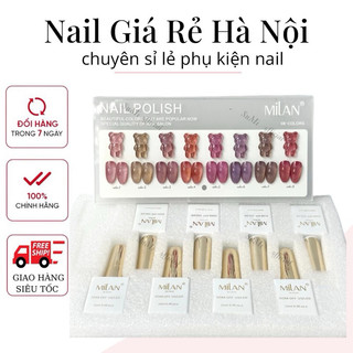 Sơn Thạch Nhũ Milan set 8chai