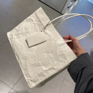 Túi tote da giả giấy ibsquare la9 phong cách hàn quốc tặng kèm ví nhỏ