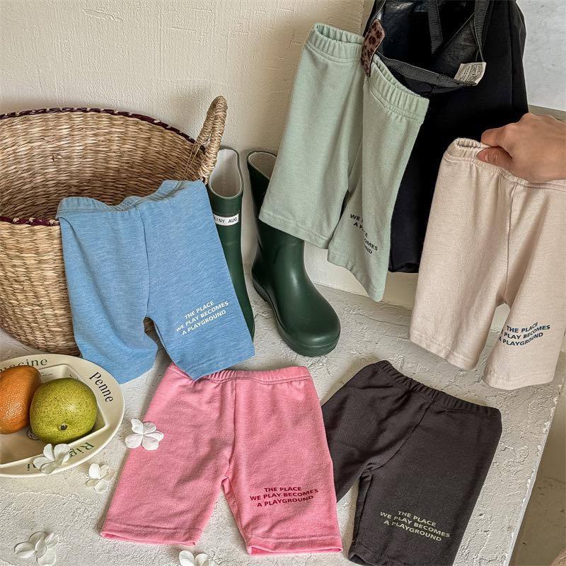 Quần legging đùi style Hàn cho bé