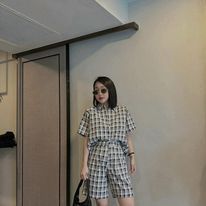 Set sơmi tn c.a.r.o đệm vai
