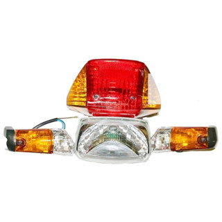 [HÌNH THẬT]  Combo Chóa Pha Đèn Đuôi Đèn Xi Nhan Xe Dream super