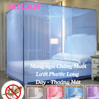 Mùng ngủ Lưới Dày Thoáng Mát, Mùng Ngủ Phước Long Loại Lớn
