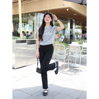 LIN CLOSET [QDL131] Quần jean BASIC ỐNG ĐỨNG PHỐI TÚI SAU LẠ MẮT