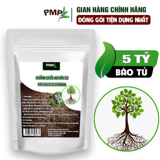 Nấm Trichoderma PMP Nấm Đối Kháng Phòng Thối Rễ, Ủ Phân Hữu Cơ Từ Rác Thải Hữu Cơ 200g