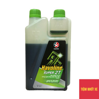 [ CHÍNH HÃNG ] Nhớt 2 thì cao cấp Caltex Havoline Super 2T [ 1L ]