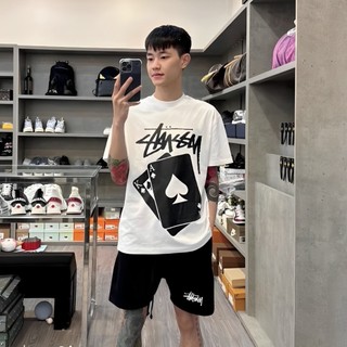 Bộ quần áo thun chất cotton khô dầy dặn 33Kg đến 70Kg hai màu Đen Trắng