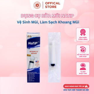 Dụng Cụ Rửa Mũi Natip,Vệ Sinh Mũi,Làm Sạch Khoang Mũi,Hàng Chính Hãng