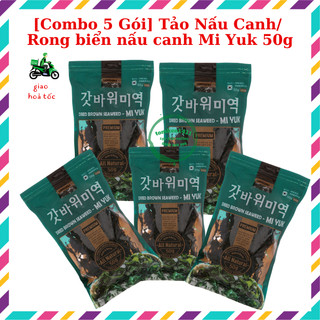 Tảo nấu canh, rong biển nấu canh mi yuk 50g/gói