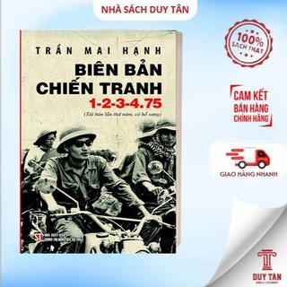 Sách - biên bản chiến tranh 1-2-3-4.75 - nxb chính trị qg sự thật