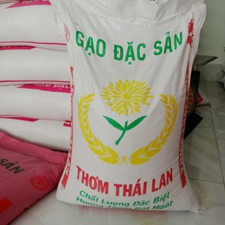 10kg Gạo Thơm Thái Lan dẻo mềm, thơm, cơm ngon