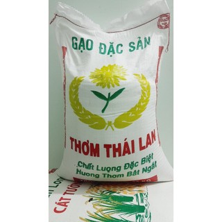10kg Gạo Thơm Thái Lan dẻo mềm