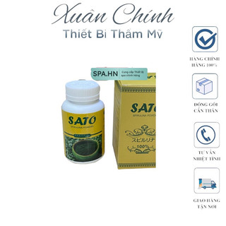 Tảo sato Cấy tảo xoắn SPIRULINA dạng bột