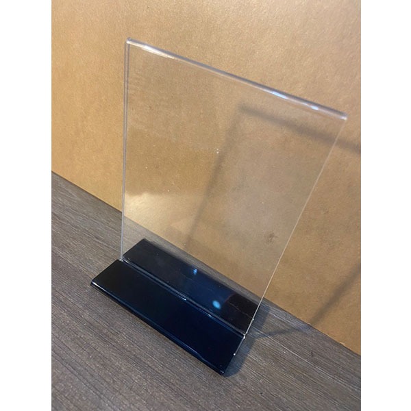 Menu mica để bàn - Kệ menu mica - Standee mica để bàn A4, A5, A6