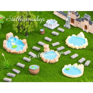 Tiểu Cảnh -Thác nước nhỏ trang trí terrarium/ mô hình trang trí