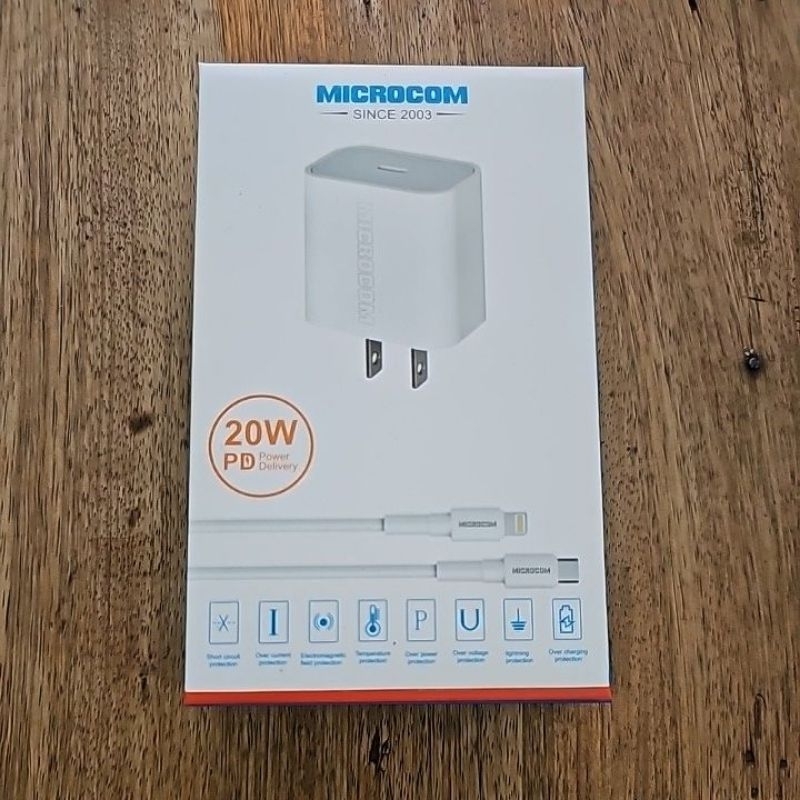 Sạc nhanh MICROCOM 20w chuẩn PD