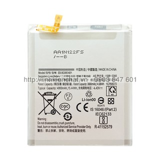 Pin thay thế cho galaxy s20 5g g981 sm-g981n sm-g981u 4000mah zin