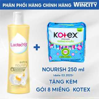 Dung dịch vệ sinh phụ nữ Lactacyd Extra Nourish 250ml