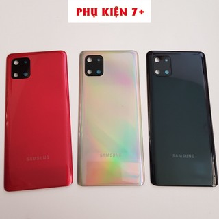 Nắp lưng samsung galaxy note 10 lite đậy pin - có kèm kính camera và keo viền
