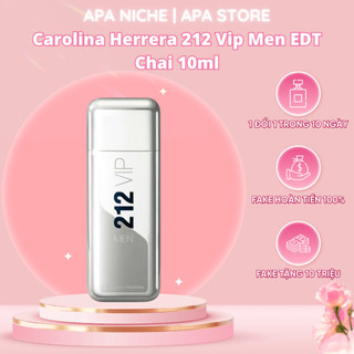 Nước Hoa Nam 212 Vip Men Bạc Chai 10ml  Apa Store, Hương Thơm Sử Dụng Quanh Năm Cho Các Chàng Trai