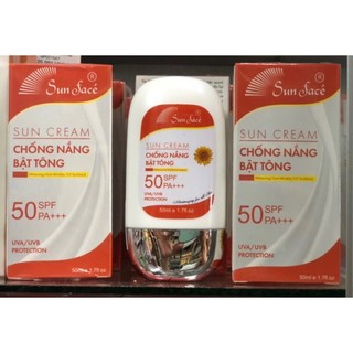 Kem chống nắng sunface tone up spf50 pa+++ 50ml
