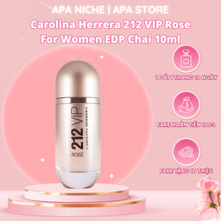 Nước Hoa Nữ 212 Vip Rose Carolina Herrera Chai 10ml