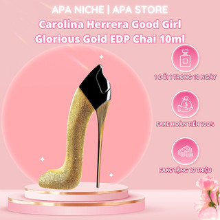 Nước Hoa Nữ Guốc Vàng Carolina Herrera Good Girl Glorious Gold Collector Edition Chai 10ml