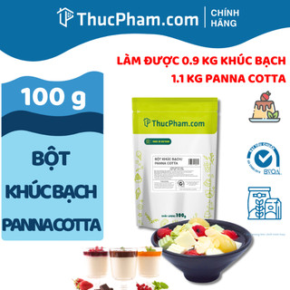 100G Bột Làm Khúc Bạch & Panna Cotta ThucPham.Com Cho Thành Phẩm 900G Khúc Bạch & 1.1KG Panna Cotta