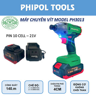 Máy chuyên vít Phipol 21v , động cơ không chổi than , mod3013