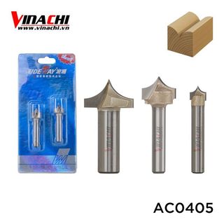 MŨI SOI MŨI TÊN hãng  TIDEWAY AC0405 - CỐT 6.35MM - 1 MŨI