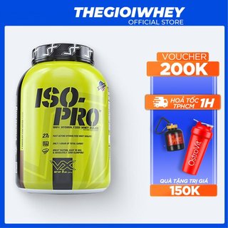 VitaXtrong ISO PRO 5lbs (2.3kg)  Whey Protein Hydrolyzed, Sữa Tăng Cơ Cho Người Tập Gym Bổ Sung Đạm