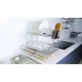 Kệ úp chén bát 2 tầng big inox 304