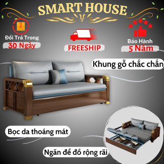 Sofa giường thông minh cao cấp, giường sofa gấp gọn, ghế sofa thành giường có ngăn chứa đồ rộng rãi