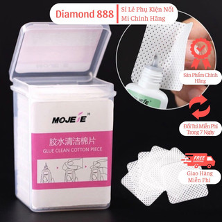 Giấy lau keo nối mi,giấy vệ sinh nắp keo chuyên dụng hộp 200 miếng