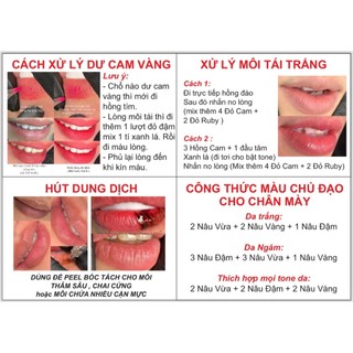 LÊ NA RUBY ]  mực dưỡng hồng môi ĐỎ TƯƠI