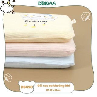 Gối cao su dokma tặng kèm vỏ gối kích thước 2045cm