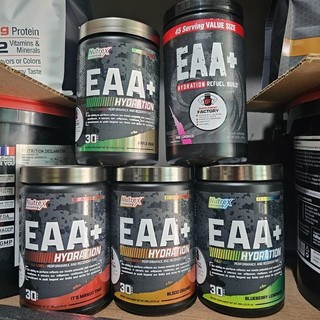 Nutrex eaa + hydration phục hồi năng lượng, phục hồi cơ bắp nhanh 30 liều dùng - chính hãng công ty bbt