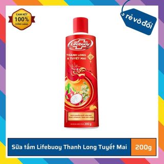 Sữa tắm Lifebuoy Detox và Bảo vệ khỏi vi khuẩn 200gr
