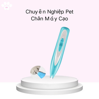 Chuyên Nghiệp Pet Chân Máy Cạo Râu Điện đèn LED Chó mèo Chân Tông Đơ làm sạch sâu sạc USB tiếng ồn thấp Dụng cụ