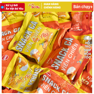 (Hoả tốc HN) Bim bim snack cá viên chiên haidilao hàng chính hãng Minh Châu Food bịch 60 gói