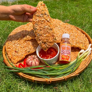 COMBO CƠM CHÁY TỨ VỊ: Cơm Cháy Đáy Nồi và Cơm Cháy Tép (Tặng Sốt Gỏi Thái & Bơ Hột Gà) Bếp Chè Thái