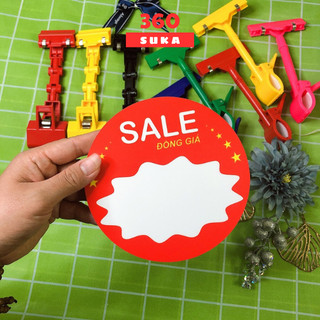 Bảng Sale tròng trắng, Bảng giảm giá tự ghi cho các shop cửa hàng - Suka 360
