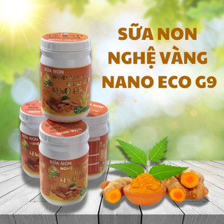 4 hộp sữa non nghệ vàng nano eco g9