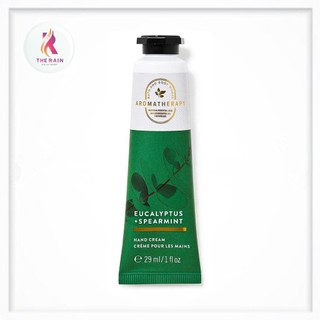 Kem dưỡng da tay thư giãn Bath & Body Works Aromatherapy Stress Relief Eucalyptus + Spearmint 29ml