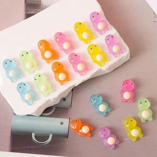 🍉Set 10 Đồ chơi khủng long mini phát sáng (2.2*1.4cm)