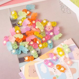 🍉Set 10 Đồ chơi khủng long mini phát sáng (2.2*1.4cm)