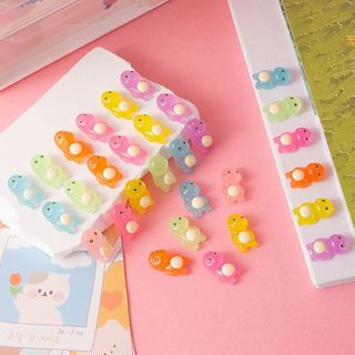 🍉Set 10 Đồ chơi khủng long mini phát sáng (2.2*1.4cm)